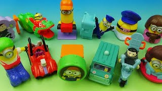 2022 MINIONS THE RISE OF GRU set of 12 McDONALD'S HAPPY MEAL MOVIE COLLECTIBLES VIDEO REVIEW