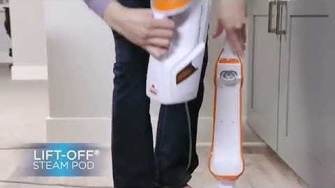PowerFresh Lift Off Steam Mop Pet - Orange