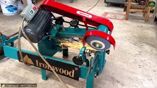 Máy mài lưỡi cưa lọng thép IronTek IR-100G