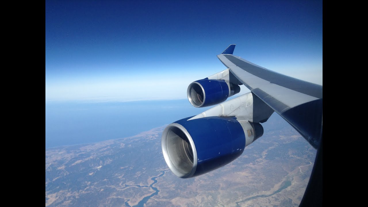 Delta Airlines 747 Takeoff & Landing | Business Elite Experience