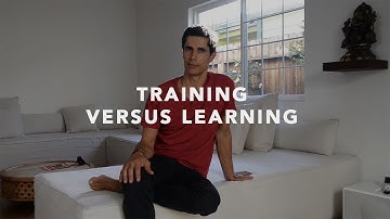 Training Versus Learning
