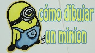 Como dibujar un minion - How to draw a minion