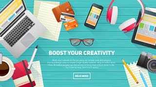 Creating Flat Workspace Elements for Advertisements: Introduction