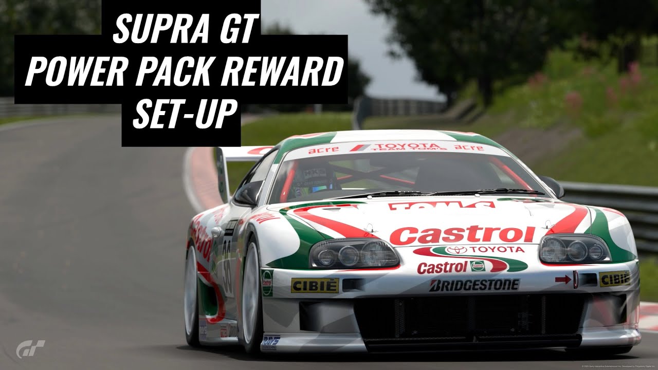 Toyota Supra GT Road Car Set-Up (Power Pack Reward) - Setups For