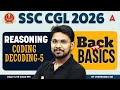 SSC CGL 2026 | SSC CGL Reasoning Classes | Coding Decoding | SSC CGL Reasoning By Veerendra Sir