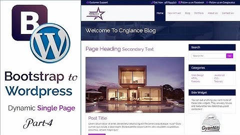 Bootstrap to WordPress Theme Development Part - 5 | How to Develop Single Posts