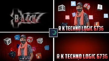 Alight motion 3D Intro Logo Video Editing in Cinematic intro video editing Alightmotion Preset