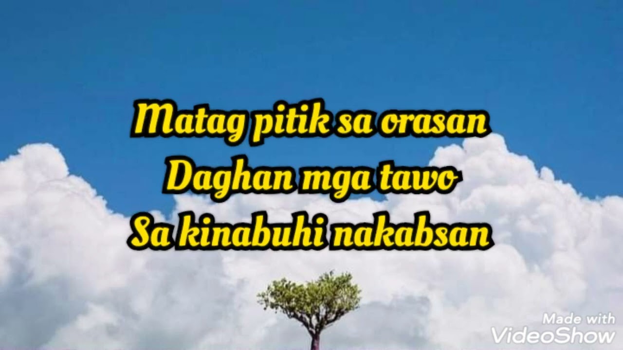 Kristohanon, Pagpakabana- Lyrics #Bisaya Christian Song