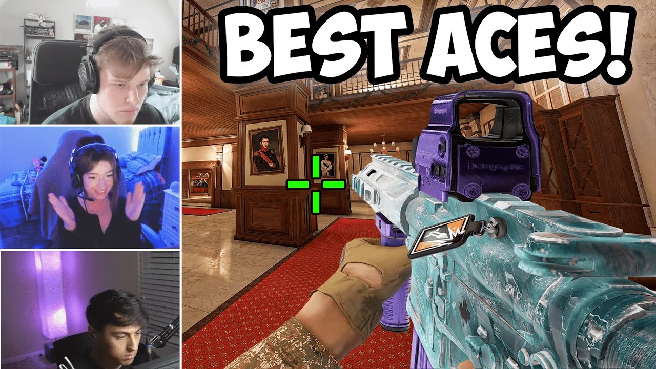 WHEN STREAMERS HIT INSANE ACES! Rainbow Six Siege - YouTube