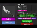 WHAT DO PEOPLE OFFER FOR SOUL SET IN MM2!?