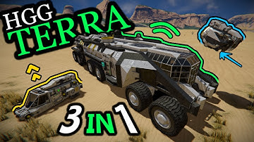 T.E.R.R.A. 3-in-1 Multigrid! Space Engineers Showcase (HGG - TERRA)