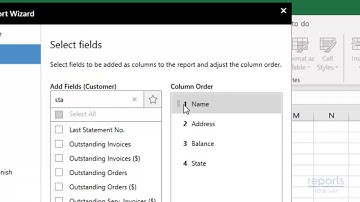 Using the Jet Report Wizard