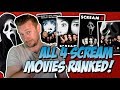 All Four Scream Movies Ranked Worst to Best! (Horror Franchise Ranking)
