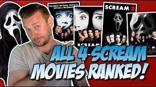 All Four Scream Movies Ranked Worst to Best! (Horror Franchise Ranking)