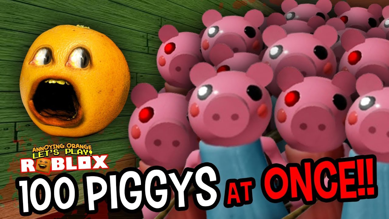 Piggy Escape The Pig Gaming Grape Youtube - annoying orange roblox gaming grape