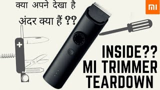 Mi Beard Trimmer First Teardown & Unboxing . How It Protect From Water Inside Protection