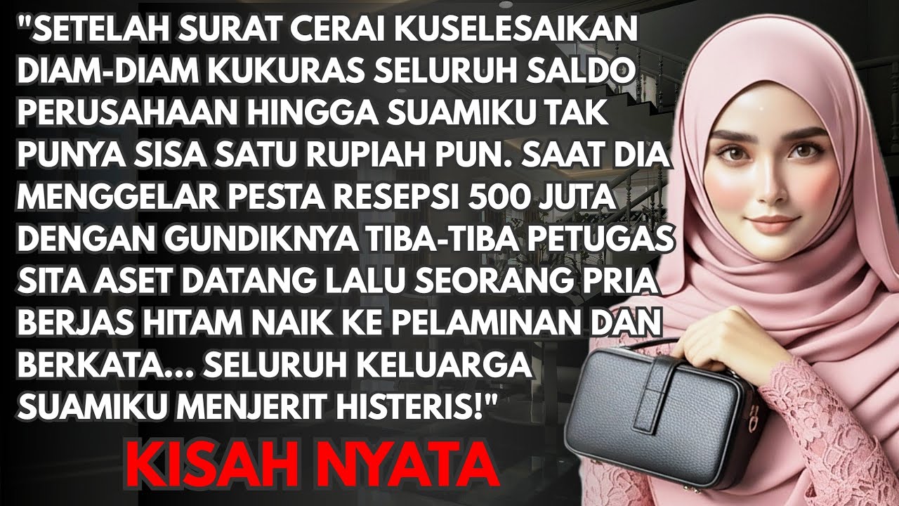 KUKURAS SALDO PERUSAHAAN SAAT SUAMI NIKAHI PELAKOR - DIA SYOK SAAT PRIA MISTERIUS DATANG MENYITA!