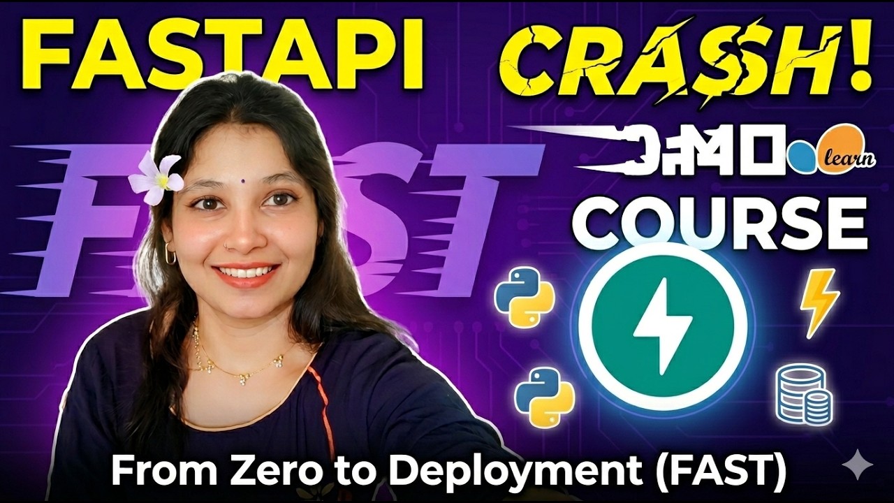 FastAPI Crash Course 🔥 | Build APIs in Python (Beginner to Advanced ...
