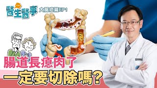 大腸癌症狀 發生原因？ 腸道瘜肉一定要切除嗎？【 醫生醫事 大腸癌篇EP1】 梁程超醫師