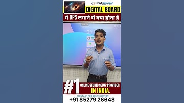 Should we Buy Digital Board with OPS | Use of OPS in Digital Board | Interactive Flat Panel With OPS