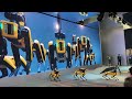 Hyundai x Boston Dynamics' Spot robots dancing at CES 2022.