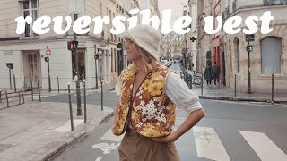 DIY // Reversible Padded Vest (Free Self Drafting Tutorial)