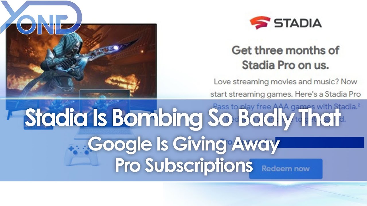 Google launches free version of Stadia with a two-month Pro trial