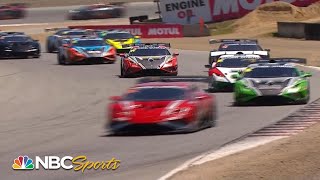 IMSA EXTENDED HIGHLIGHTS: Lamborghini Super Trofeo at Laguna Seca | 5/14/23 | Motorsports on NBC