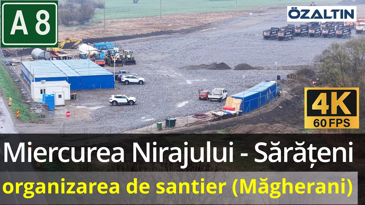 Autostrada A8 Lot 1b Miercurea Nirajului - Sărățeni, 29.03.2026