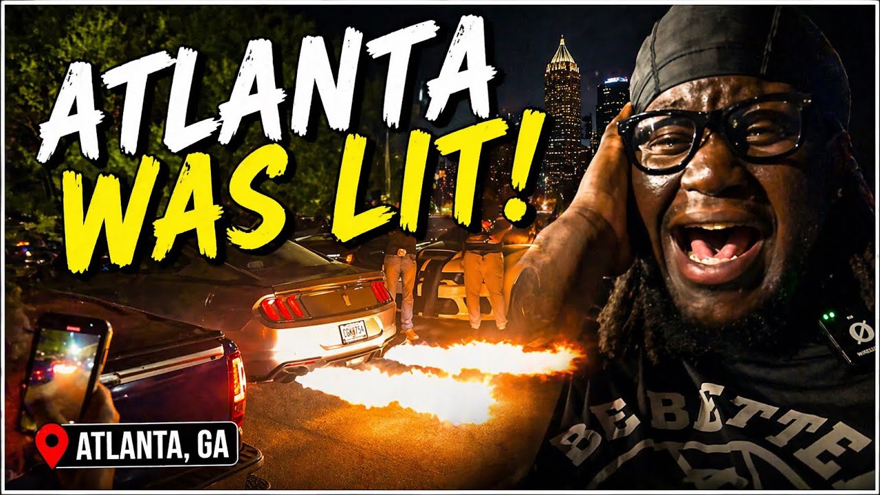 I Went To The MOST ILLEGAL Atlanta Car Meet (GSP CALLED!) - YouTube