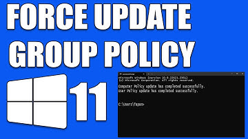 How to Force Update Group Policy on Windows 11