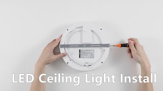 How To Install Onforu Ceiling light