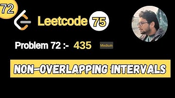 72. Leetcode 75 Blind | 435. Non-overlapping Intervals | Greedy | Sorting | Python