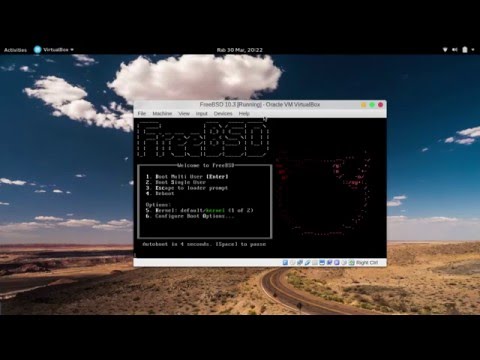Video Instalasi FreeBSD 10.3