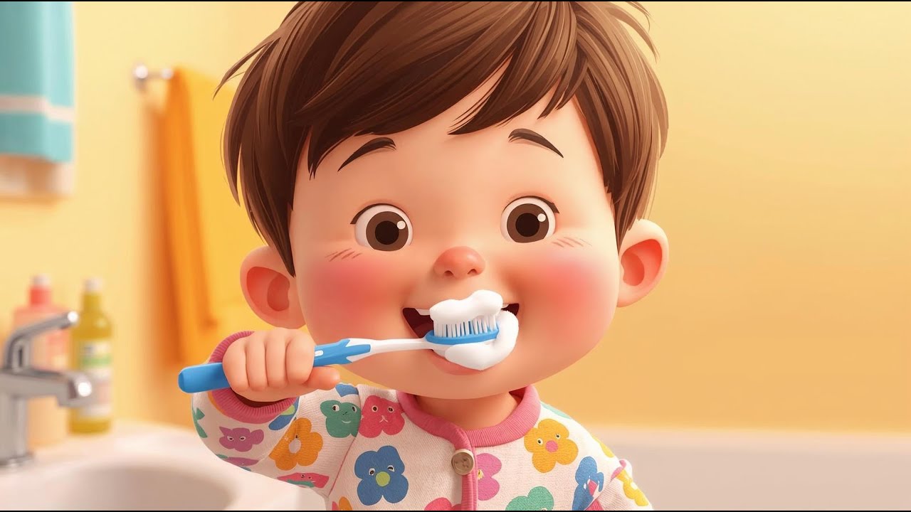 Brush Your Teeth Song 🪥 | Sparkle Smile Time! | Fun Kids Tooth Brushing ...