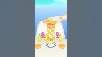 "Insane 3D Pancake Run #Gameplay – Flip Your Way to Victory! #Shorts video 🥞🏃‍♂️🔥"
