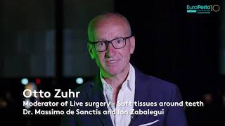 Otto Zuhr on EuroPerio10 live surgery performed  by Massimo de Sanctis & Ion Zabalegui screenshot 5