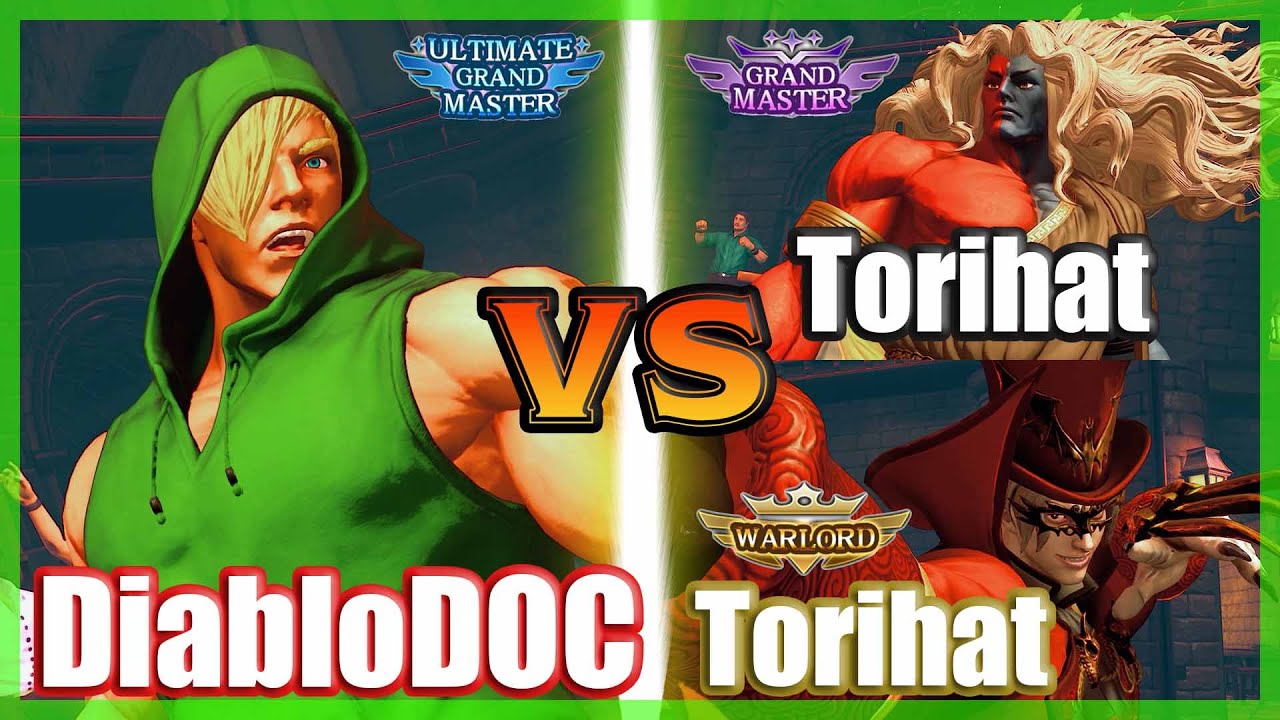 SFV CE 👊🏻 DiabloDOC (ED) vs Torihat (Gill) & Tourniquet (Vega) FT2