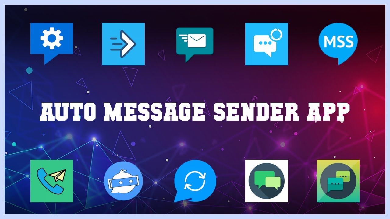 Must have 10 Auto Message Sender App Android Apps