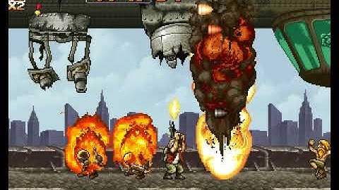 Metal Slug 4 (Long-Play) (Hacked Version) (Weapons Cannon With Infinite Ammo)