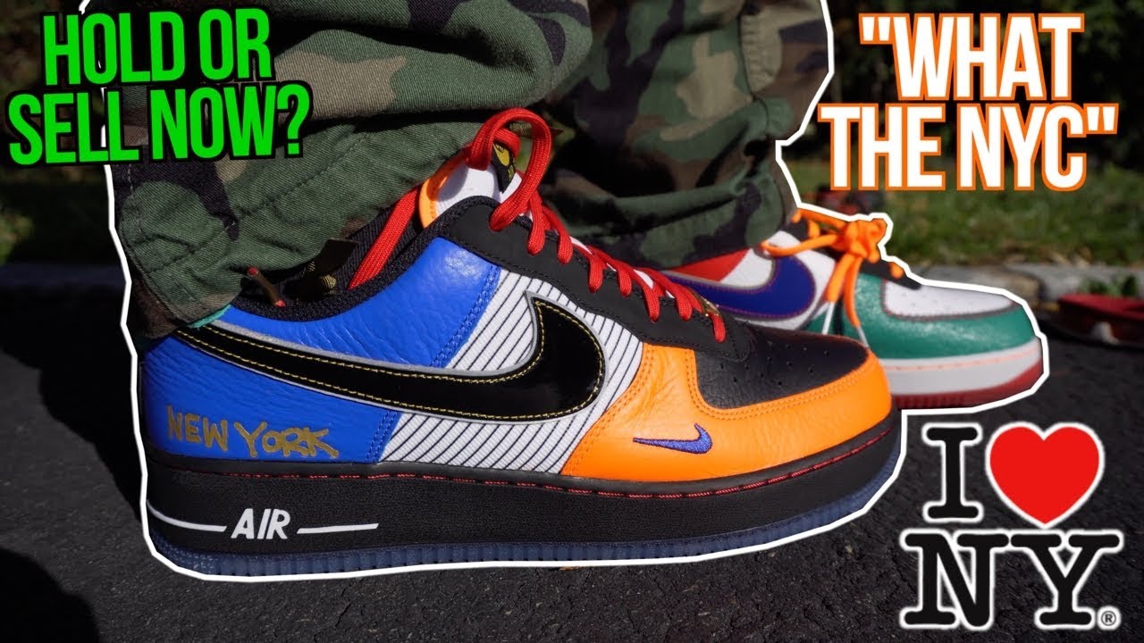 nike af1 what the nyc