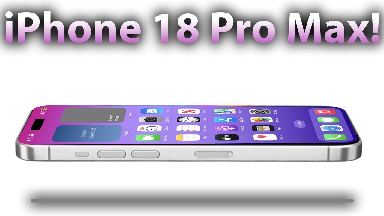 iPhone 18 Pro Max — революционный флагман Apple 2026 года! Дизайн, цена в США и утечки, которые с...