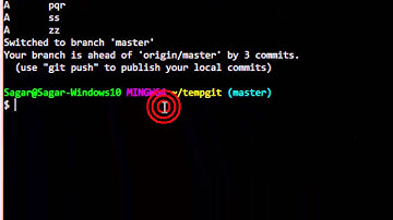 How to create a branch from master branch in git