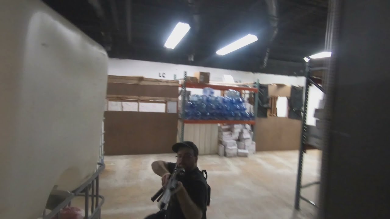 battleworks icombat laser tag HansFett with an epic kill!!