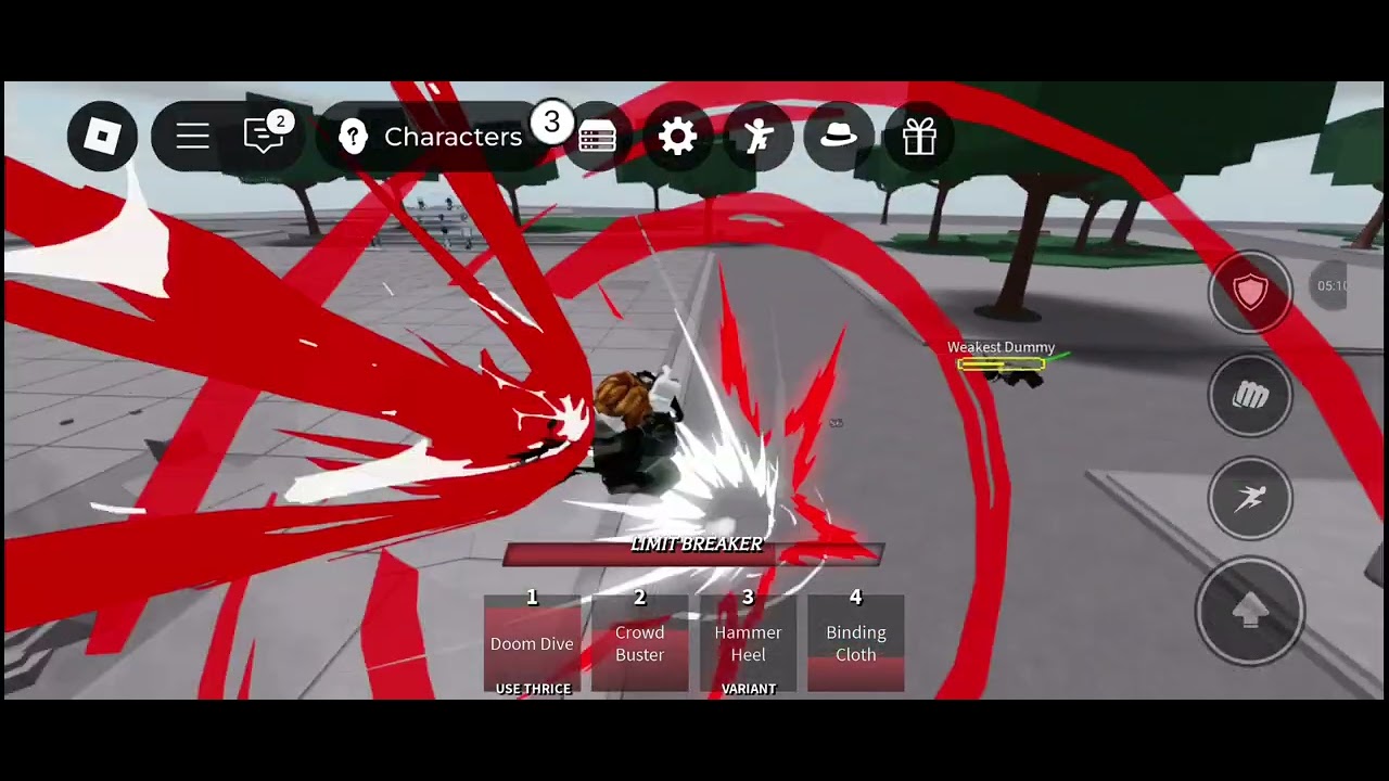 First time playing tsb - YouTube
