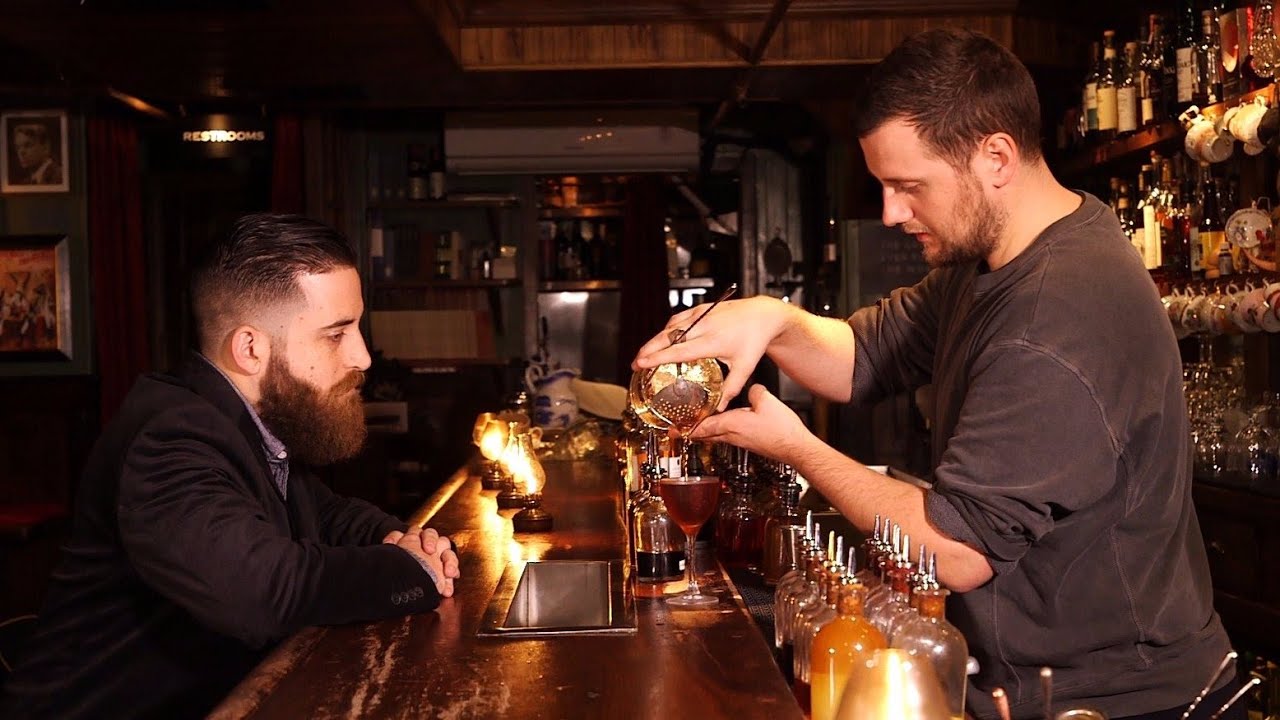 Try a Mean Fiddler: Star bartender, from Wall Street's Dead Rabbit pub, makes us his favorite drink