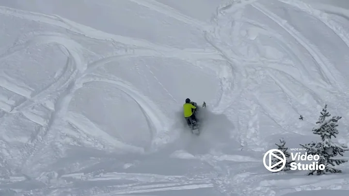 Getting rowdy with Dean Reese near Mt. Bachelor, OR