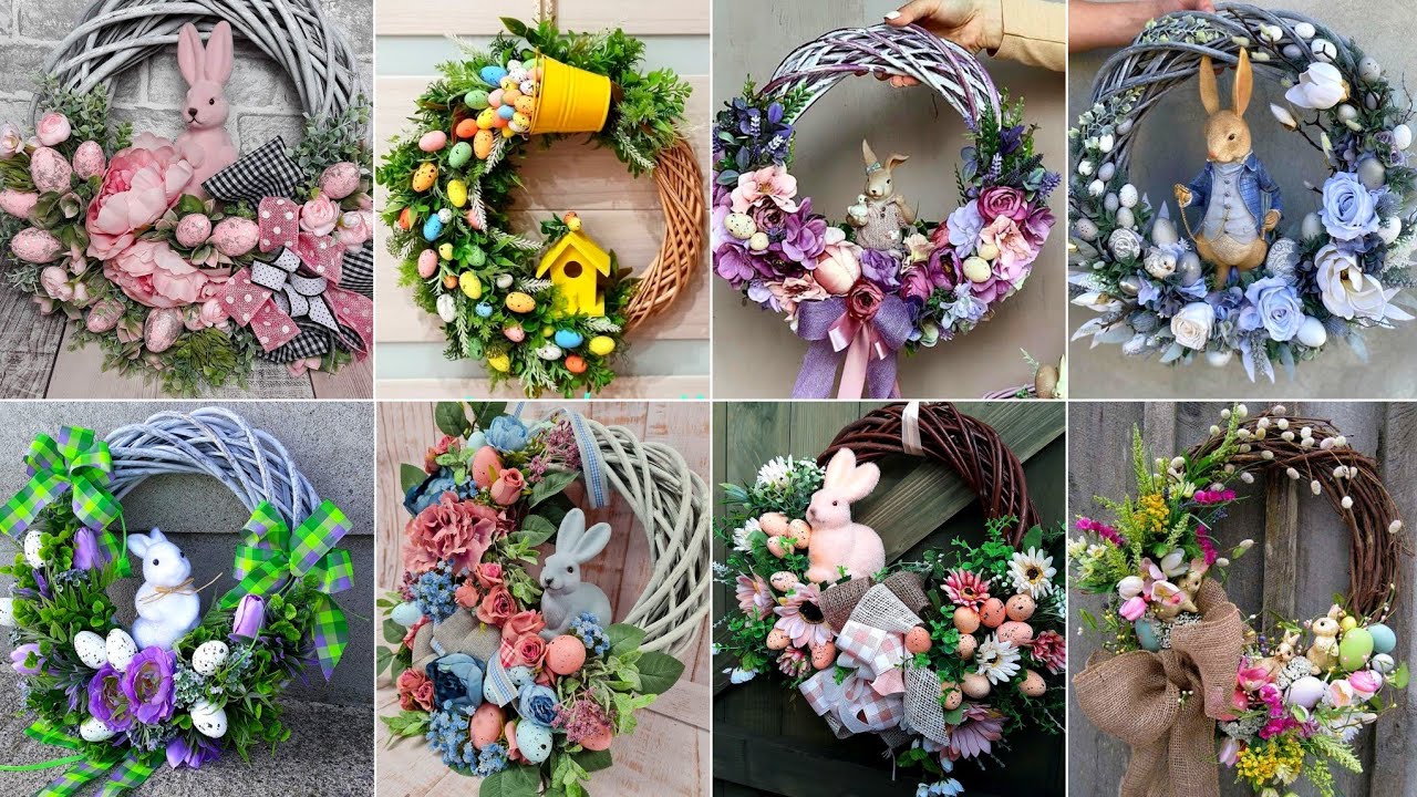 Top Happy Easter Decorations Video/Easter Home Decor/Best Easter outdoor Wreaths/Centrpieces 2k25