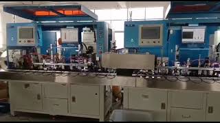 Full Automatic pin Plug Insert Contact Crimping Machine, Automatic electric plug assembly machine