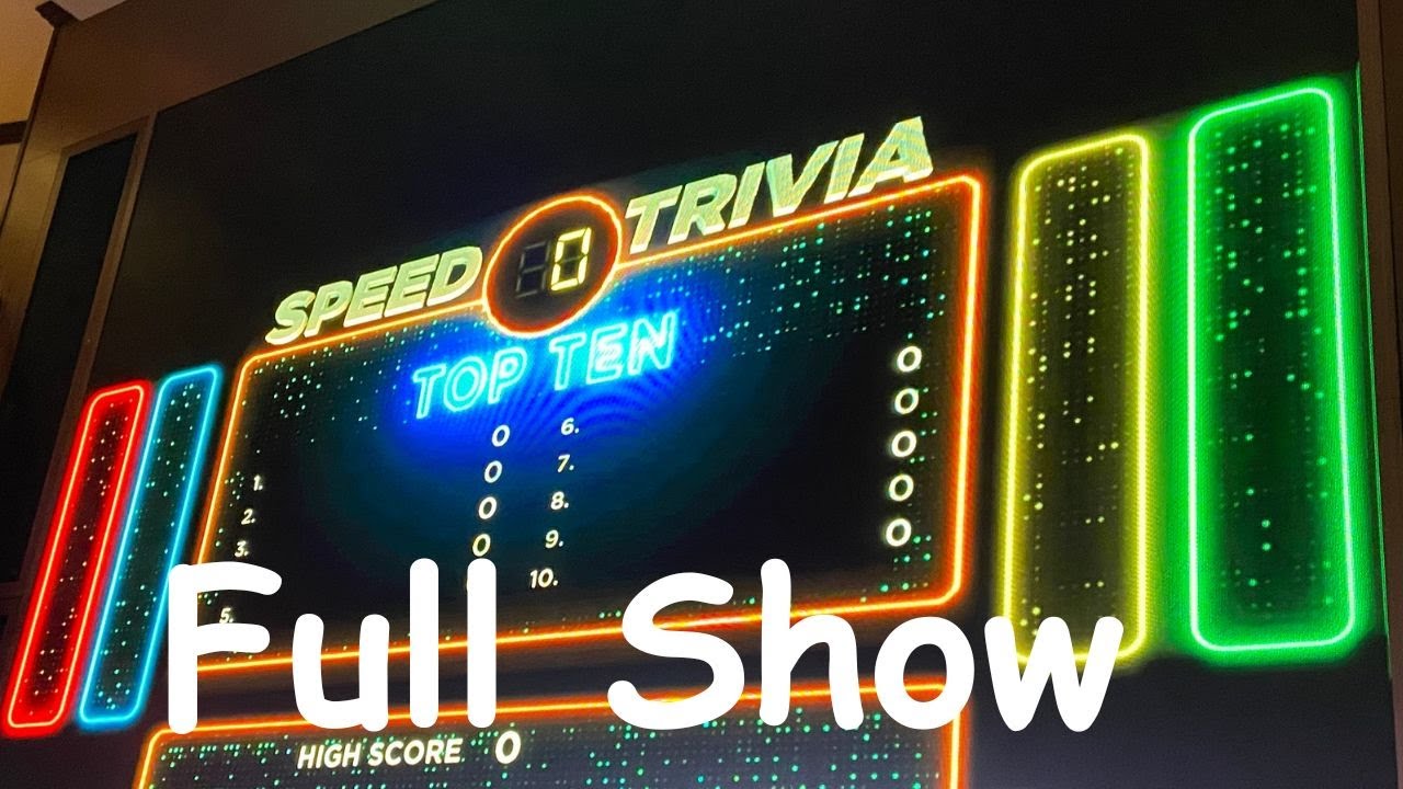Norwegian Bliss: Speed Trivia (Full Show)
